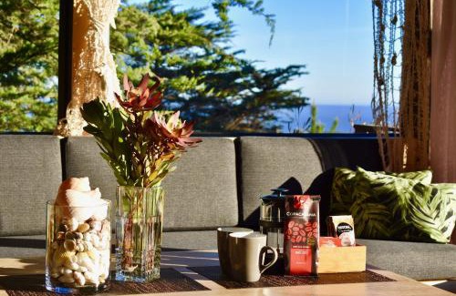 Pichilemu House | - ESCAPADA DE LUJO PARA DOS - Casa Boutique Privada - Vistas al Océano - Parrilla y Fogón en Quincho Privado - Insumos desayuno - Tu estadía incluye GRATIS 1 Sesión de Hidromasaje & Cromoterapia bajo las estrellas en Jacuzzi Privado