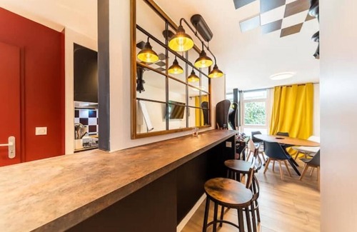 Glaciere - Montmein Apartment | Escape & Play Spacieux 8 Personnes Oullins