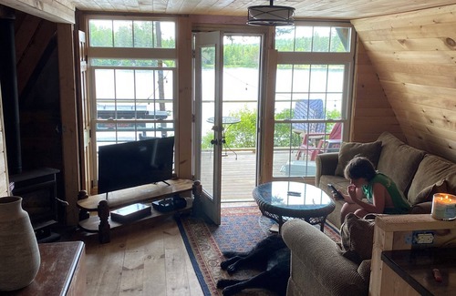 Franklin Cabin | Escape to a 2 Cabin Waterfront Property on George's Pond, Franklin