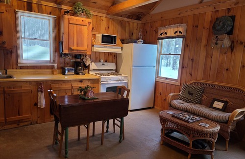 Winthrop Cabin | Escape to our cozy Winthrop cabin on Dexter Pond