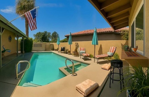 Palm Desert House | Escape to Paradise w/Private Pool and Hot Tub w/3 bed-3 bath