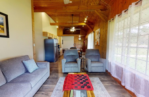 Gaines Resort | Escape to Pine Creek and PA Grand Canyon stay at Aspen Cabin