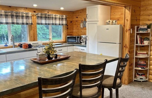 Winamac Cabin | Escape to The Riverside Hideaway - A Cozy Cabin With River Views!