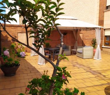 Distrito Llano Apartment | Espronceda 22 Terraza Privada