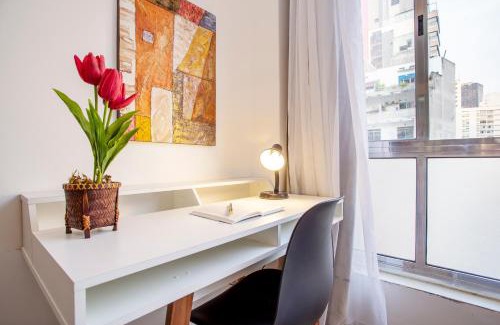 Vila Buarque Apartment | Estúdio charmoso e bem localizado