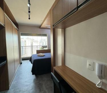 Vila Buarque Apartment | Estúdio com vista para o COPAN