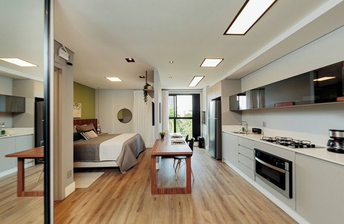 Anita Garibaldi Apartment | Estilo e conforto no centro de Joinville ZN6511