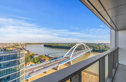 Nivy Apartment | Eurovea Tower Apt 2 Sky View