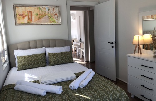 Datca City Center Condo | evdatca, Bahçe Kat, 1+1 daire