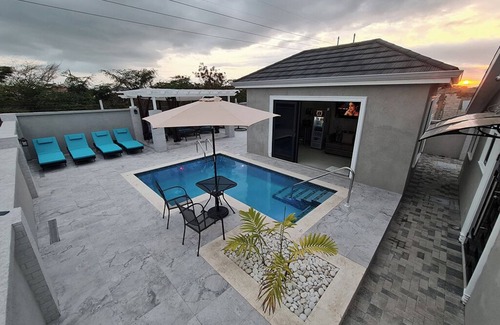 Old Harbour House | Evertonbnb 592 - 2 Bedroom with Private Heated Jacuzzi Pool. Old Harbour Jamaica