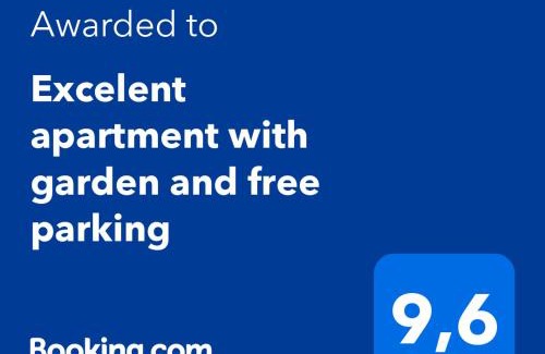 Imanta Apartment | Excelent apartment with garden and free parking