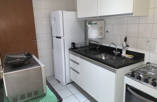 Praia do Morro Apartment | EXCELLENT APARTMENT 3 ROOMS W/FREE AIR WIFI MEDIUM OF THE BEACH OF MORRO ELEVADOR