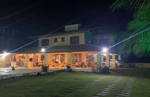 Loteamento Parque das Fontes House | Excellent beach house with sea views, pool with waterfall and terrace