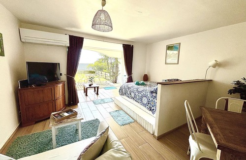 Punaauia Apartment | EXCEPTIONAL BEAUTIFUL STUDIO ON THE BEACH