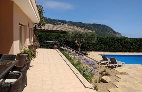 Aiguablava Villa | Exceptional Private Villa with Sea Views - large pool and designer paved gardens