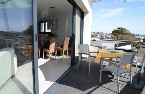 Le Conquet House | Exceptional sea view, heated indoor pool, spa, sauna.