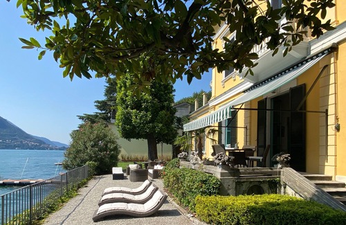Laglio Villa | Exceptional WATERFRONT Villa with Stunning views of LAKE COMO