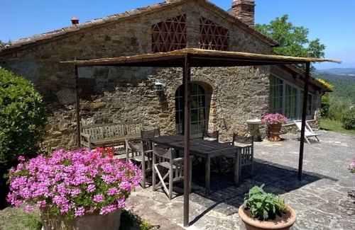 Panzano in Chianti Cottage | Exceptionally pretty cottage with pool, views, in walking distance from Panzano