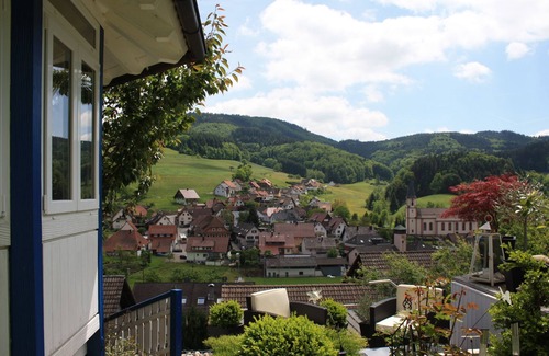 Schuttertal Condo | Exclusive * apartment in the Black Forest near Europa-Park, pool with panoramic view