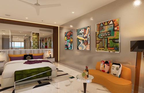 Playa Mujeres Hotel | Exclusive Amenities · Adults-Only Studio · Private Jacuzzi