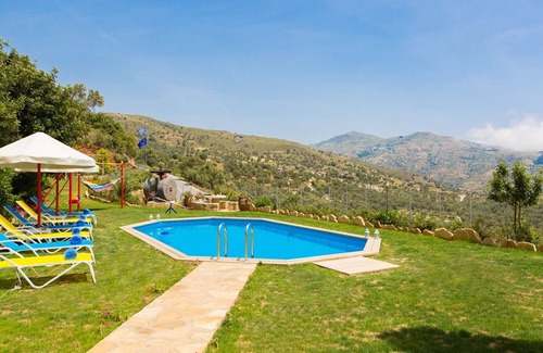 Triopetra Villa | Exclusive Crete Villa | Sea View Villa | Private Pool | Sea/Garden View | 3 BDR.