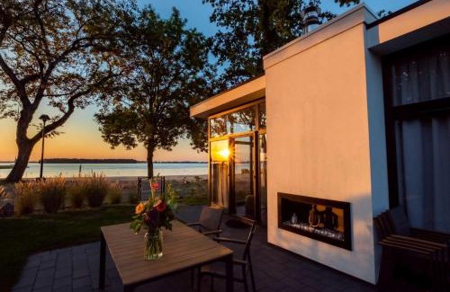 Hulshorst House | Exclusive Cube mit Meerblick direkt am Strand Strandhaus