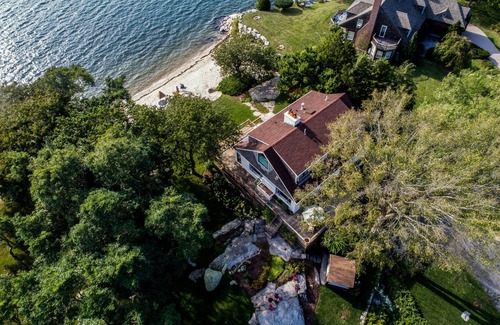 Noank House | Exclusive Family Friendly Waterfront Property with Two Private Sandy Beaches