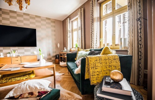 Gernrode Apartment | Exclusive flat in Gernrode/Harz with a covered balcony
