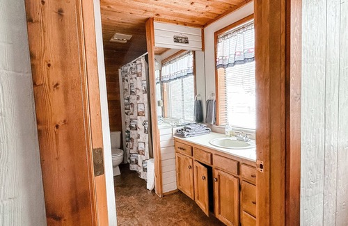 Adams County Cabin | Exclusive Mountain Grandeur!nBack door to the Seven Devils Mountain range