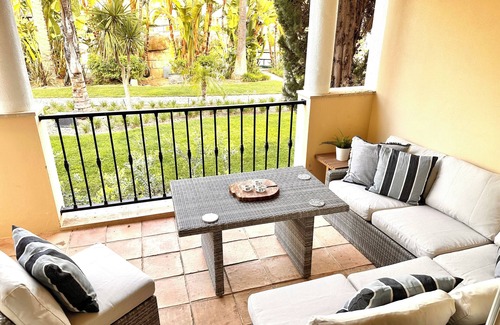 Vilamoura Apartment | Exclusive Palmyra development, Vila Sol, 3 Bed 3 Bathroom Ground Floor Apartment