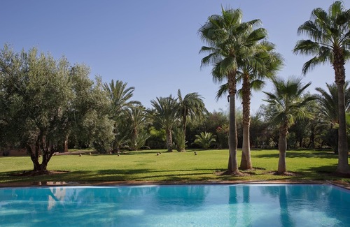 Annakhil Villa | Exclusive Villa ALOUNA with private swimming pool, tennis court in the Palmeraie