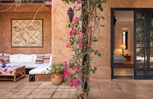 Annakhil Villa | Exclusive Villa ALOUNA with private swimming pool, tennis court in the Palmeraie