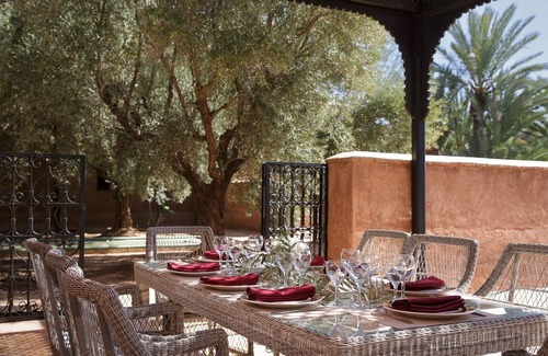 Annakhil Villa | Exclusive Villa ALOUNA with private swimming pool, tennis court in the Palmeraie