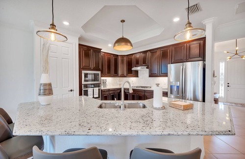 Lakewood Ranch House | Executive home at 8th Green Getaway in Lakewood National Golf community