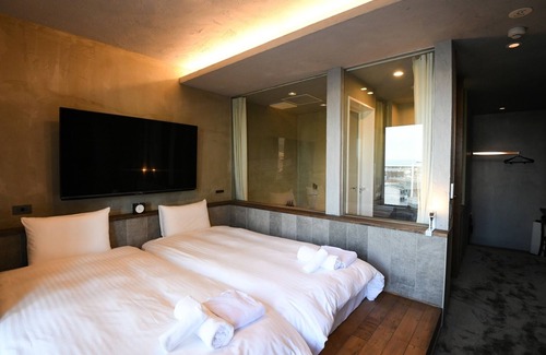 Nagaokakyo Hotel | Executive twin Room only eco plan/Nagaokakyo Kyōto