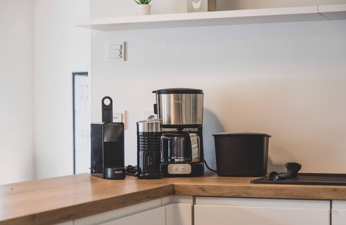 Upleward Apartment | Exklusive Maisonette Ferienwohnung "aafke" im Gulfhof mit Sauna und Wunderschönen Obstgarten -