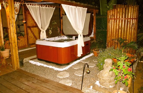 Bois d'Olives House | exotic wooden villa with private Jaccuzi