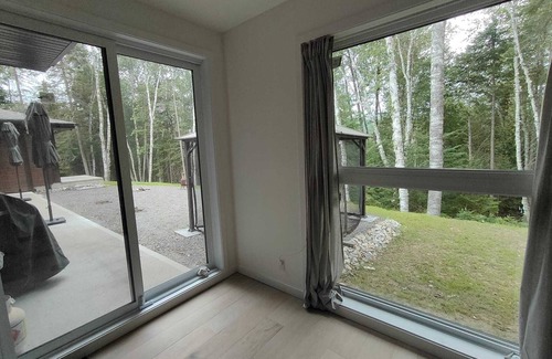 Nominingue House | Expansive Lakefront modern retreat nestled by nature, huge windows ,4 bedroom