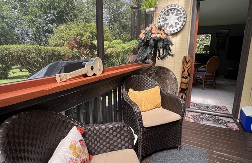 Kapoho House | Experience Pahoa in style - Spacious 5-Bedroom Vacation Home, Entire 1st floor