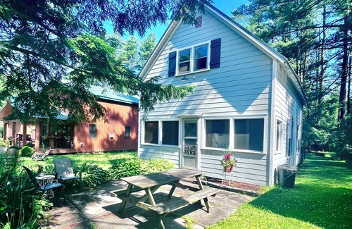 Caroga Lake Cabin | Experience the ADK’s @ Caroga Lake rustic camp-beach, golf, hike, concerts, bike