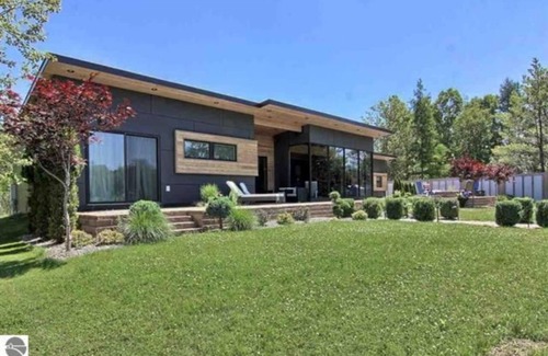 Rapid City House | EXPERIENCE TORCH LAKE -TORCH RIVER AMAZING CONTEMP. ESCAPE “TRACE” -DOCK, HOTTUB