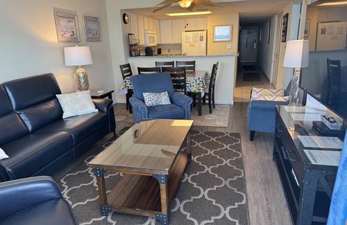 Crescent Beach Condo | Experience unparalleled luxury staying in the Oceanfront Penthouse at Baywatch!
