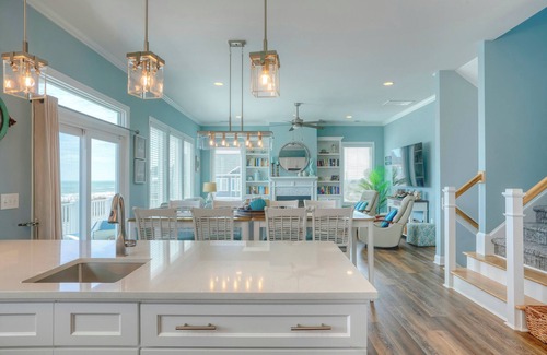 McCutcheon Field House | Experience oceanfront luxury at 'The Wonder of You', a spacious home in North Topsail Beach