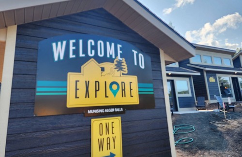 Munising Ski Chalet | EXPLORE Munising Studio Suite 101 - BRAND NEW!