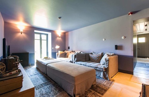 Zagori Villa | Exquisite Vintage Mansion with Stone-Paved Gardens & Small Spa Center