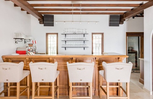 Rancho Domingo Villa | Extravagant Spanish Architecture Ocean View Villa. Huge garden & Heated pool