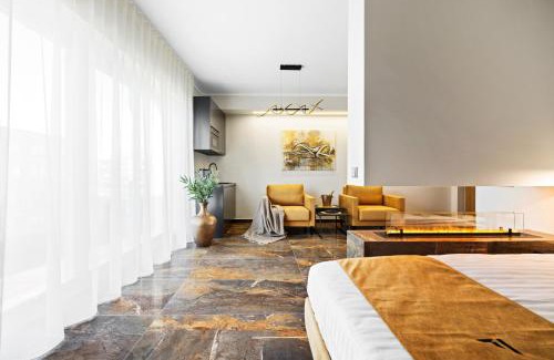 Tartu Apartment | F-Apartments - City Center with Fireplace, Contactless