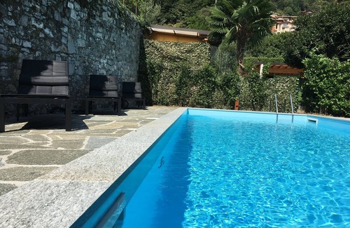 Santa Maria - Rezzonico Villa | Fabulous villa with private pool set in beautiful garden overlooking the lake