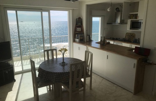 Pornichet Apartment | Facing the sea, Direct beach access/duplex apartment ideal for family/children, Wifi+tv