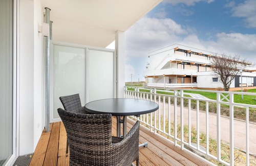 Grossenbrode Apartment | Familienfreundliches Apartment am Meer mit Balkon und Hauseigenem Saunabereich